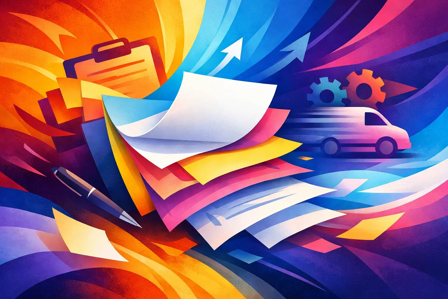 NCR Form Printing That Keeps Work Moving