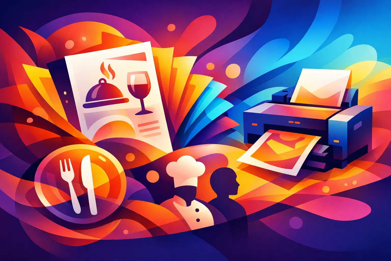 Restaurant Menu Printing Services for Busy Teams